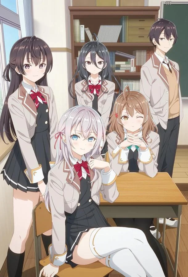 Аля иногда кокетничает со мной по-русски 1 сезон, 1-10,11,12 серии смотреть аниме-сериал онлайн